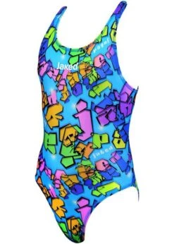 Jaked Girls Spray One Piece Swimsuit - Multi