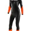 Orca Women's Openwater Smart Wetsuit - Black/ Orange 2 Orca Women's Openwater Smart Wetsuit - Black/ Orange -Swim Equipment Shop kn6001 f
