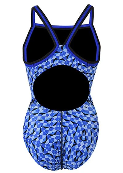 Dolfin Girls Optik Costume - Blue 4 Dolfin Girls Optik Costume - Blue - Image 2