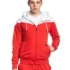 Mad Wave Pro Track Jacket - White / Red -Swim Equipment Shop m0953 01 05 f model