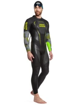 Mad Wave Men's Rapid Wetsuit - Yellow -Swim Equipment Shop m2018 02 4 06w men rapid 2