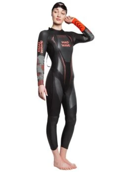 Mad Wave Women's Rapid Wetsuit - Pink -Swim Equipment Shop m2028 02 5 11w women rapid 2