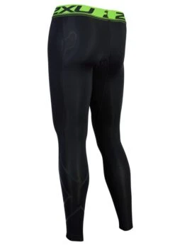 2XU Men's Refresh Recovery Compression Tights - Black / Nero 7 2XU Men's Refresh Recovery Compression Tights - Black / Nero -Swim Equipment Shop ma4419b blk nro back