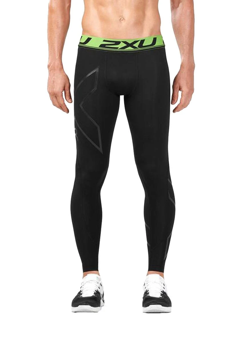 2XU Men's Refresh Recovery Compression Tights - Black / Nero 5 2XU Men's Refresh Recovery Compression Tights - Black / Nero - Image 3
