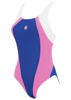 Mad Wave Girls Solution Swimsuit - Blue / Pink