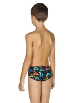 Maru Boy's Shark Bait Trainer - Multi -Swim Equipment Shop ms0060 boys back