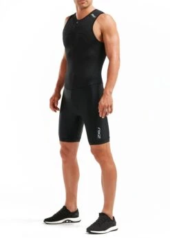 2XU Men's Active Trisuit - Black -Swim Equipment Shop mt5540d blk blk 00