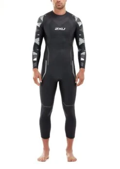 2XU Men's P:2 Propel Wetsuit - Black/Textural Geo