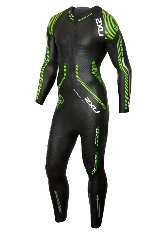 2XU Mens Propel Pro Wetsuit - Black / Neon Green 3 2XU Mens Propel Pro Wetsuit - Black / Neon Green