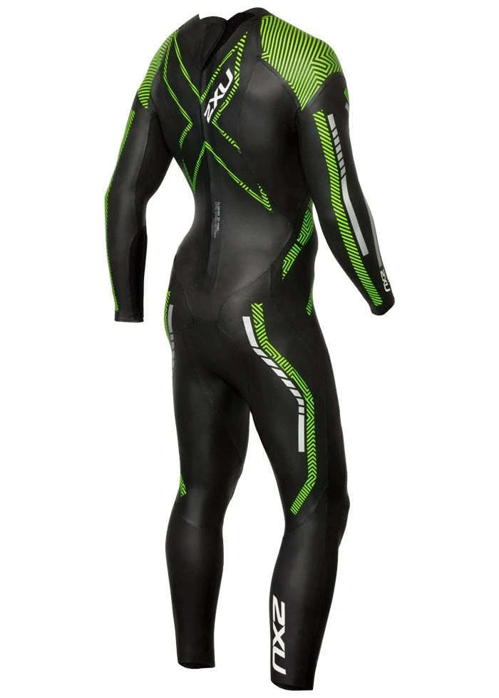 2XU Mens Propel Pro Wetsuit - Black / Neon Green 4 2XU Mens Propel Pro Wetsuit - Black / Neon Green - Image 2