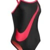 Nike Girl's Big Swoosh Swimsuit - Pink 2 Nike Girl's Big Swoosh Swimsuit - Pink -Swim Equipment Shop ness7048 673