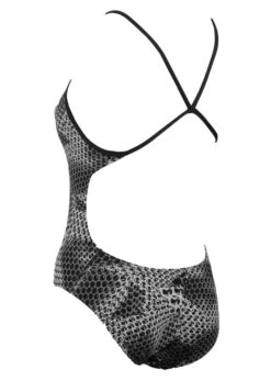 Nike Girls Nova Spark Swimsuit - Black -Swim Equipment Shop ness8011 001 b