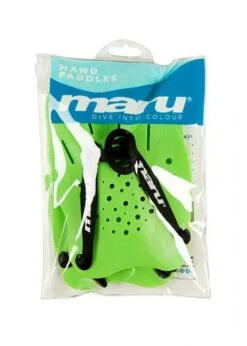 Maru Hand Paddle - Lime 10 Maru Hand Paddle - Lime -Swim Equipment Shop packaghing