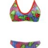 Turbo Girls Pineapple Swim Bikini Set - Blue
