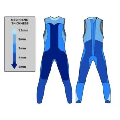 Blue70 Women's Reaction Sleeveless Wetsuit 9 Blue70 Women's Reaction Sleeveless Wetsuit -Swim Equipment Shop reaction sleeveless 1