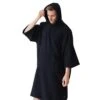 Towel City Adult Poncho - Black -Swim Equipment Shop robe black 1