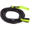 Mad Wave Long Safety Cord Black Green - 3.6 - 10.8kg -Swim Equipment Shop saftey cord green 3