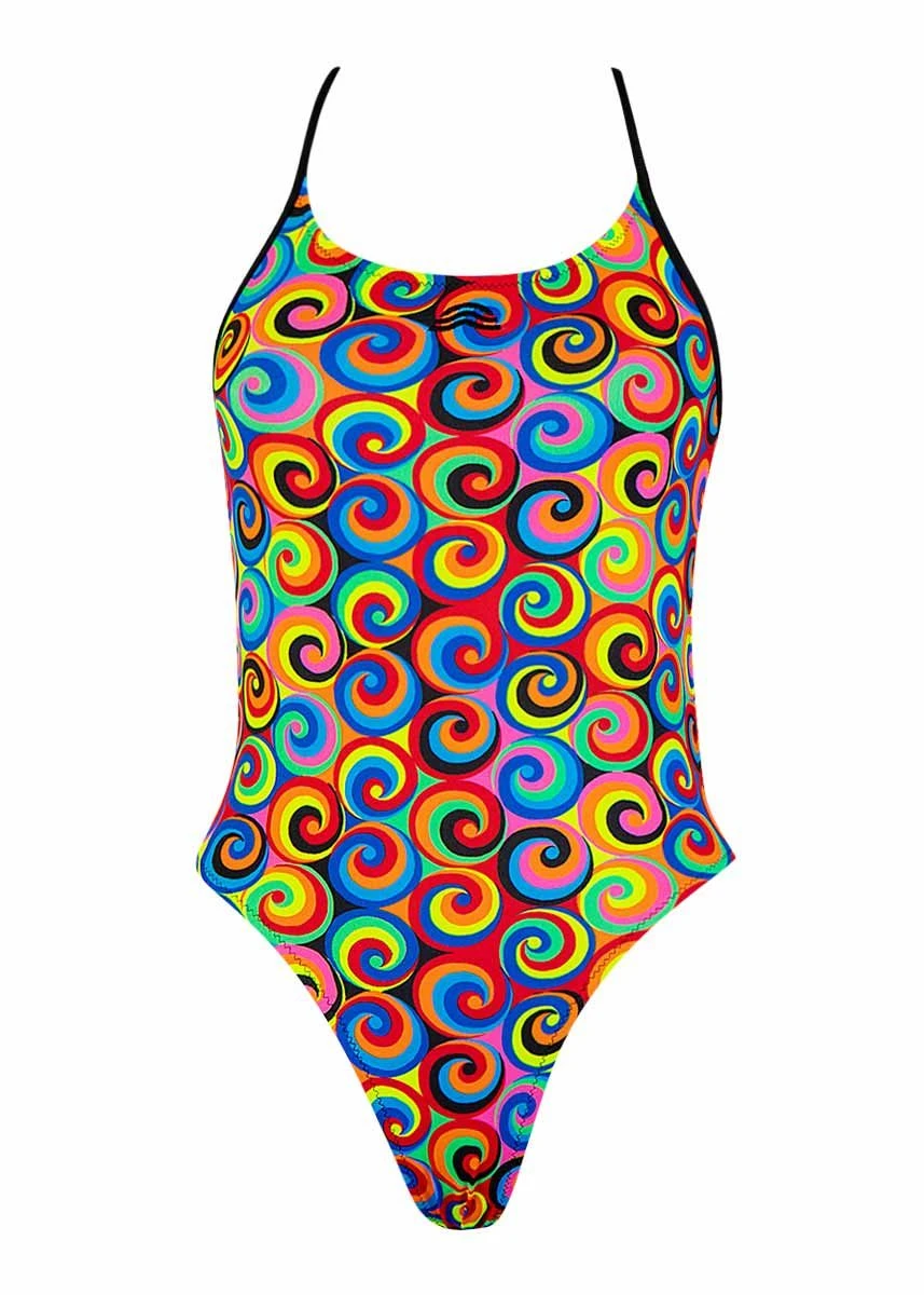 Aquarapid Girls Sirio Circles Swimsuit 3 Aquarapid Girls Sirio Circles Swimsuit