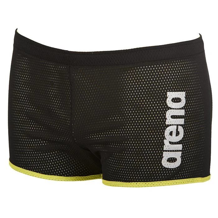 Arena Square Cut Drag Shorts Black/Green Sizes S-XL 3 Arena Square Cut Drag Shorts Black/Green Sizes S-XL