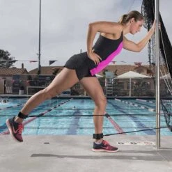 StrechCordz With Leg Straps – Red -Swim Equipment Shop strechcordz with leg straps4 2