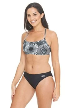 Zoggs Tassles Crossback 2 Piece Swimsuit -Swim Equipment Shop tassles 2 piece crossback original 0 2
