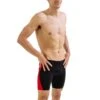 FINIS Splice Jammer - Black/ Red -Swim Equipment Shop ts jammer redsplice hips3 4view