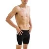 FINIS Splice Jammer - Black/ White -Swim Equipment Shop ts jammer whitesplice hips3 4view