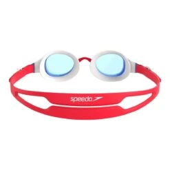 Speedo Hydropure Junior Goggles - Red/ White/ Blue -Swim Equipment Shop tumbnail 007a7116 cf3e 45b8 92fd e5b0187b13fe