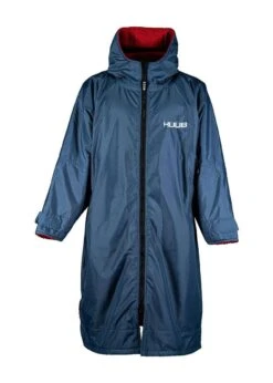 HUUB Long Sleeve Dry Robe - Navy/ Red
