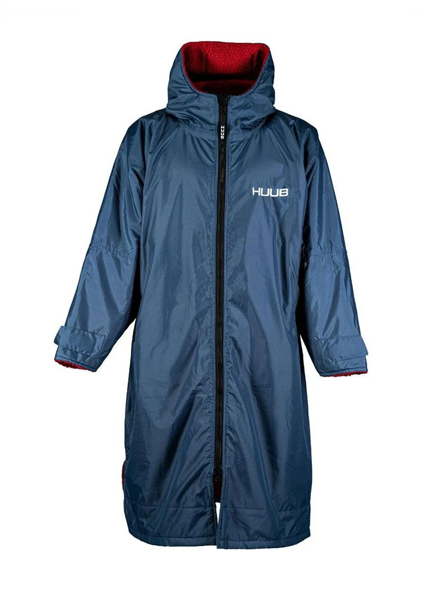 HUUB Long Sleeve Dry Robe - Navy/ Red 3 HUUB Long Sleeve Dry Robe - Navy/ Red