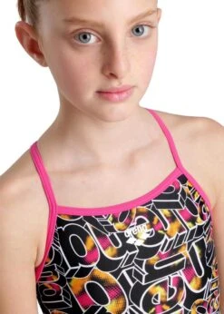 Arena Girl's Allover Lightdrop Swimsuit - Freak Rose/Black/Multi -Swim Equipment Shop tumbnail 0eaf75b6 2195 4695 999d f6beb83ff3c9