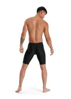 Speedo Dive Jammer - Black/ Hypersonic Blue/ USA Charcoal