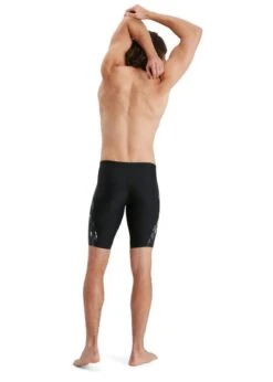 Speedo Allover V-Cut Jammer - Black/ Charcoal/ White -Swim Equipment Shop tumbnail 16552623 f462 48e0 8bd1 e51851243ffc