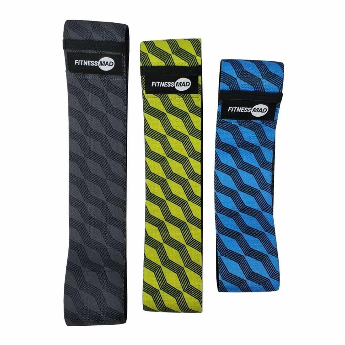 Fitness Mad Squat Band - Set Of 3 3 Fitness Mad Squat Band - Set Of 3