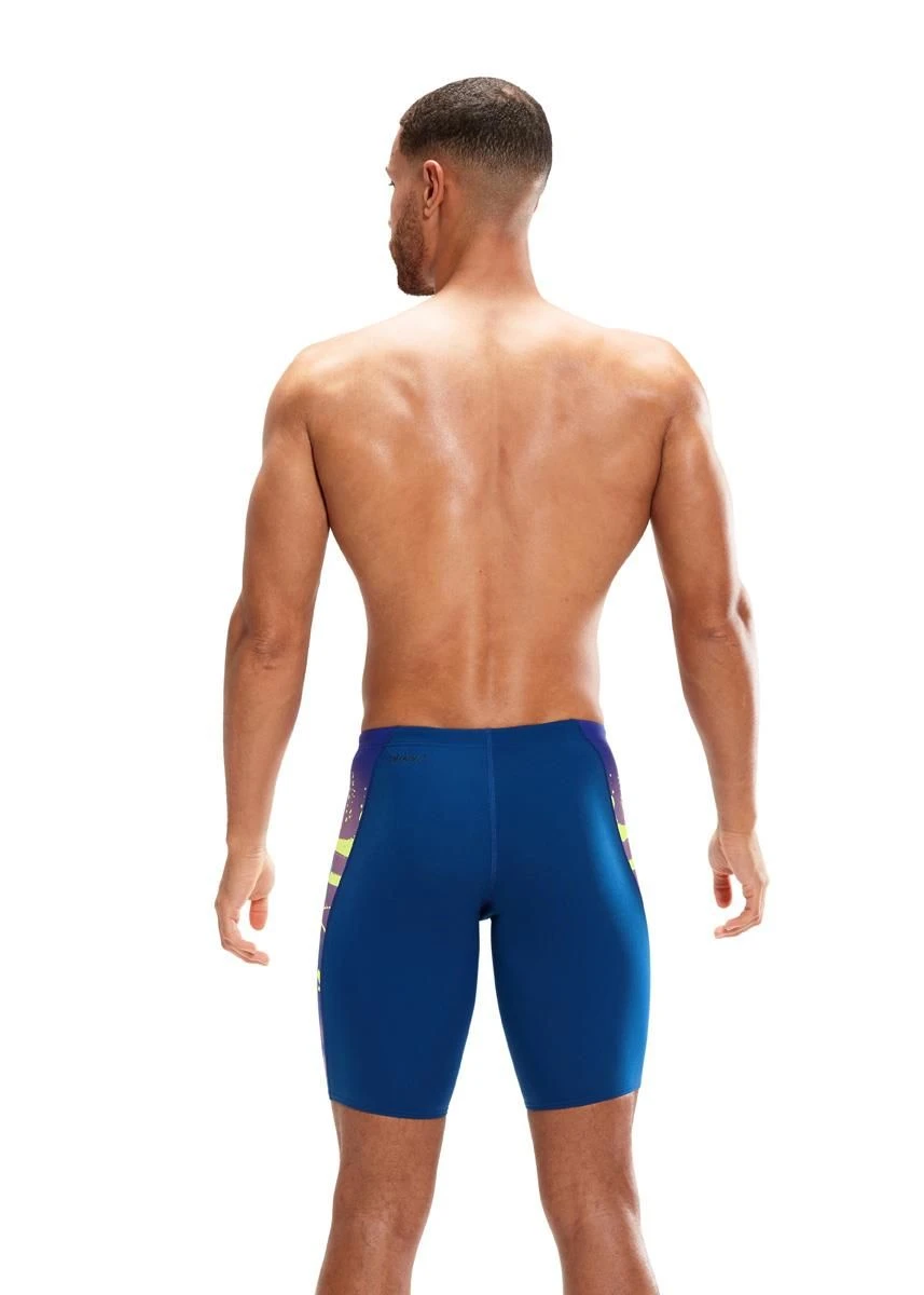 Speedo Placement Digital V-Cut Jammer - Ammonite/ Miami Lilac/ Bright Zest/ Aquarium 3 Speedo Placement Digital V-Cut Jammer - Ammonite/ Miami Lilac/ Bright Zest/ Aquarium