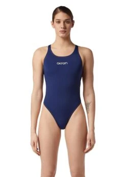 Akron Babbitt Evo Swimsuit - Navy Blue/Deejay Pink