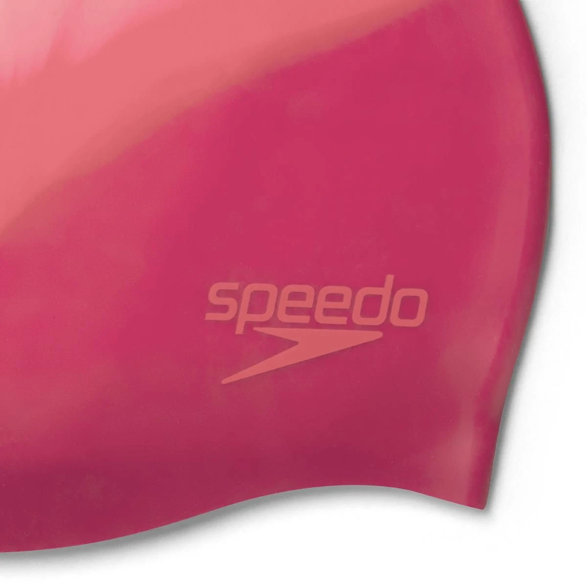 Speedo Multi Colour Silicone Cap - Cinder Rose/ Cherry/ White 5 Speedo Multi Colour Silicone Cap - Cinder Rose/ Cherry/ White - Image 3