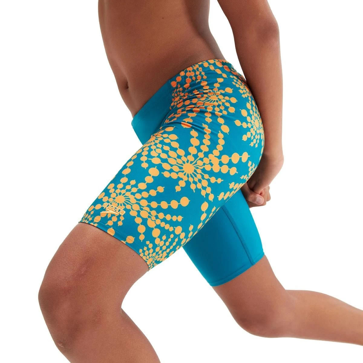 Speedo Boys Digital Allover V-Cut Jammer - Ocean Depths/Carrot Cake/Apricot Jam 5 Speedo Boys Digital Allover V-Cut Jammer - Ocean Depths/Carrot Cake/Apricot Jam - Image 3