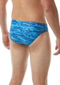 TYR Boys Agran Racer Briefs - Blue