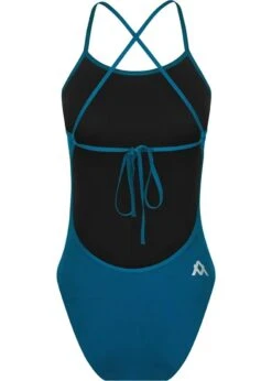Amanzi Girl's Neptune Tie Back Swimsuit - Blue