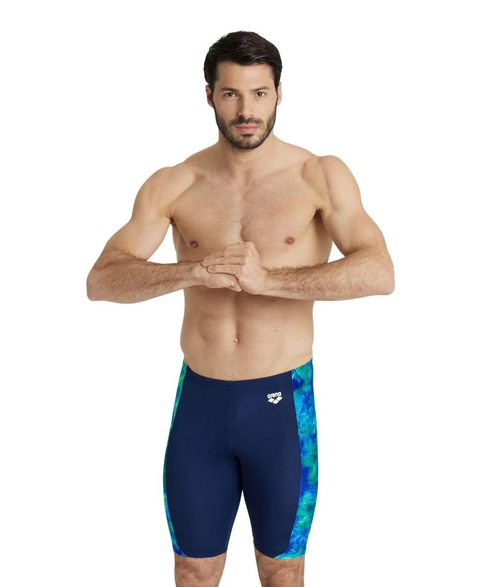 Arena Allover Jammer - Navy/ Blue Multi 4 Arena Allover Jammer - Navy/ Blue Multi - Image 2