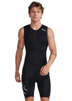 2XU Men's Core Trisuit - Black/ White