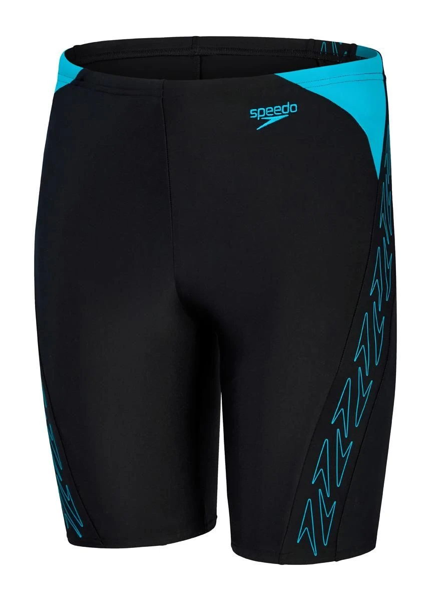 Speedo Boy's HyperBoom Splice Jammer - Black/ Bolt 9 Speedo Boy's HyperBoom Splice Jammer - Black/ Bolt - Image 7