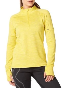 2XU Women's Ignition 1/4 Zip - Sulpher -Swim Equipment Shop tumbnail 32ce2ac6 3e14 47e6 a0c3 075c387da41d
