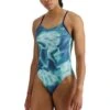 TYR Mezio CutoutFit Swimsuit - Teal / Multi 2 TYR Mezio CutoutFit Swimsuit - Teal / Multi -Swim Equipment Shop tumbnail 32d38e56 320f 4012 b472 5fc892257023