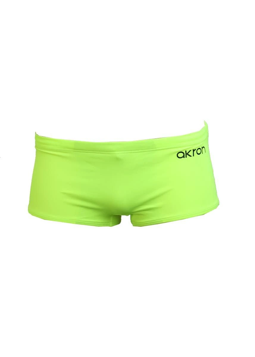 Akron Gus Solid 14cm Trainer Swim Trunk - Neon Green 4 Akron Gus Solid 14cm Trainer Swim Trunk - Neon Green - Image 3