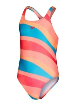 Speedo Girl's Printed Medalist Swimsuit - Soft Coral/ Nectarine/ Aquarium/ Blush -Swim Equipment Shop tumbnail 39bcf7bd b891 4383 a235 f97ba10d12d9
