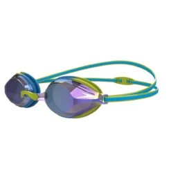 Speedo Vengeance Mirror Junior Goggles - Pool Blue/ Atomic Lime/ Ocean Blue -Swim Equipment Shop tumbnail 3b1c4f3f 565d 47d2 8e67 da9d2c550e57