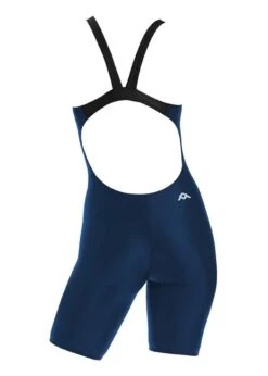 Amanzi Girls Sapphire Kneelength Swimsuit - Navy Blue