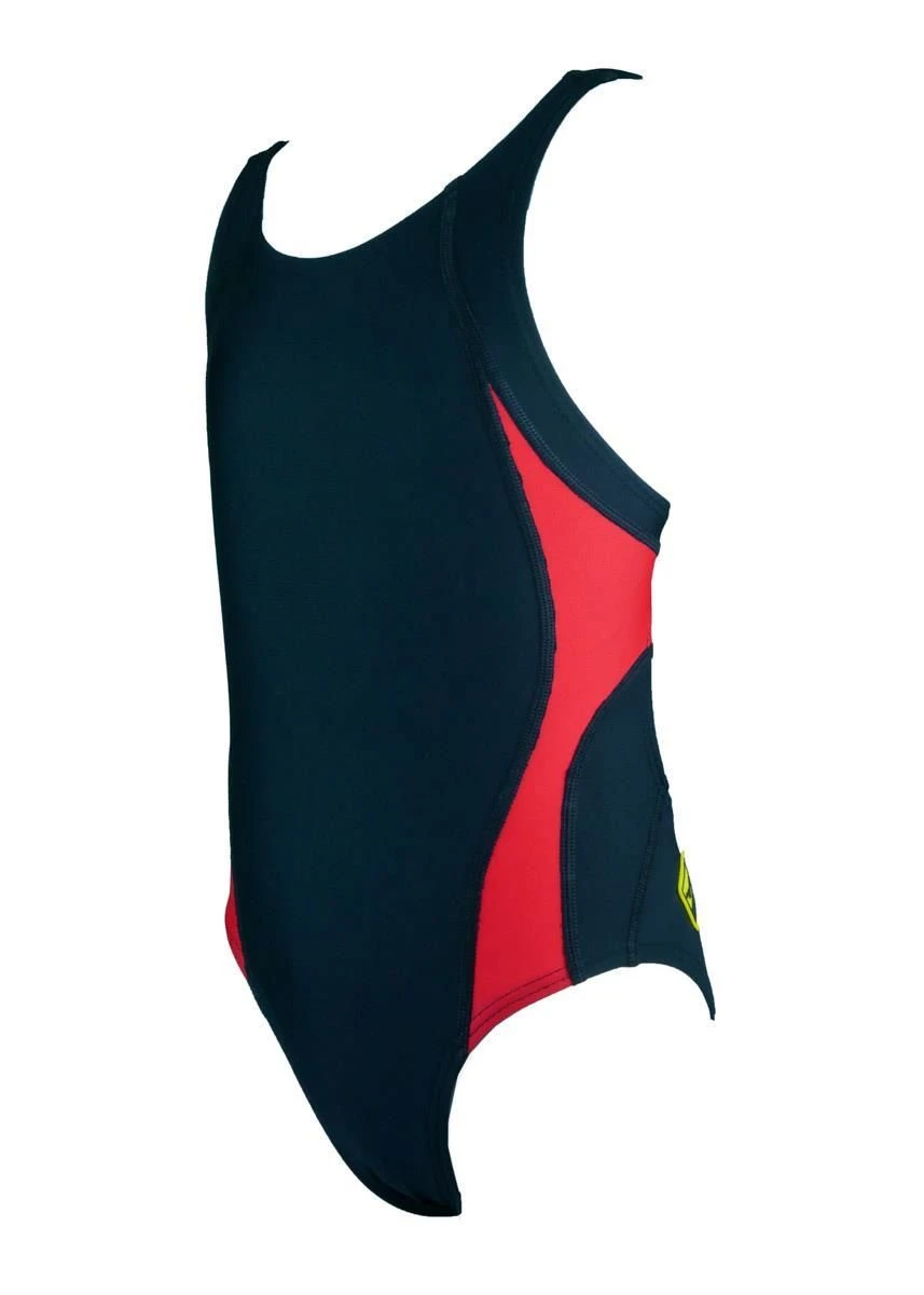 Finis Girl's Bladeback Swimsuit - Red 3 Finis Girl's Bladeback Swimsuit - Red